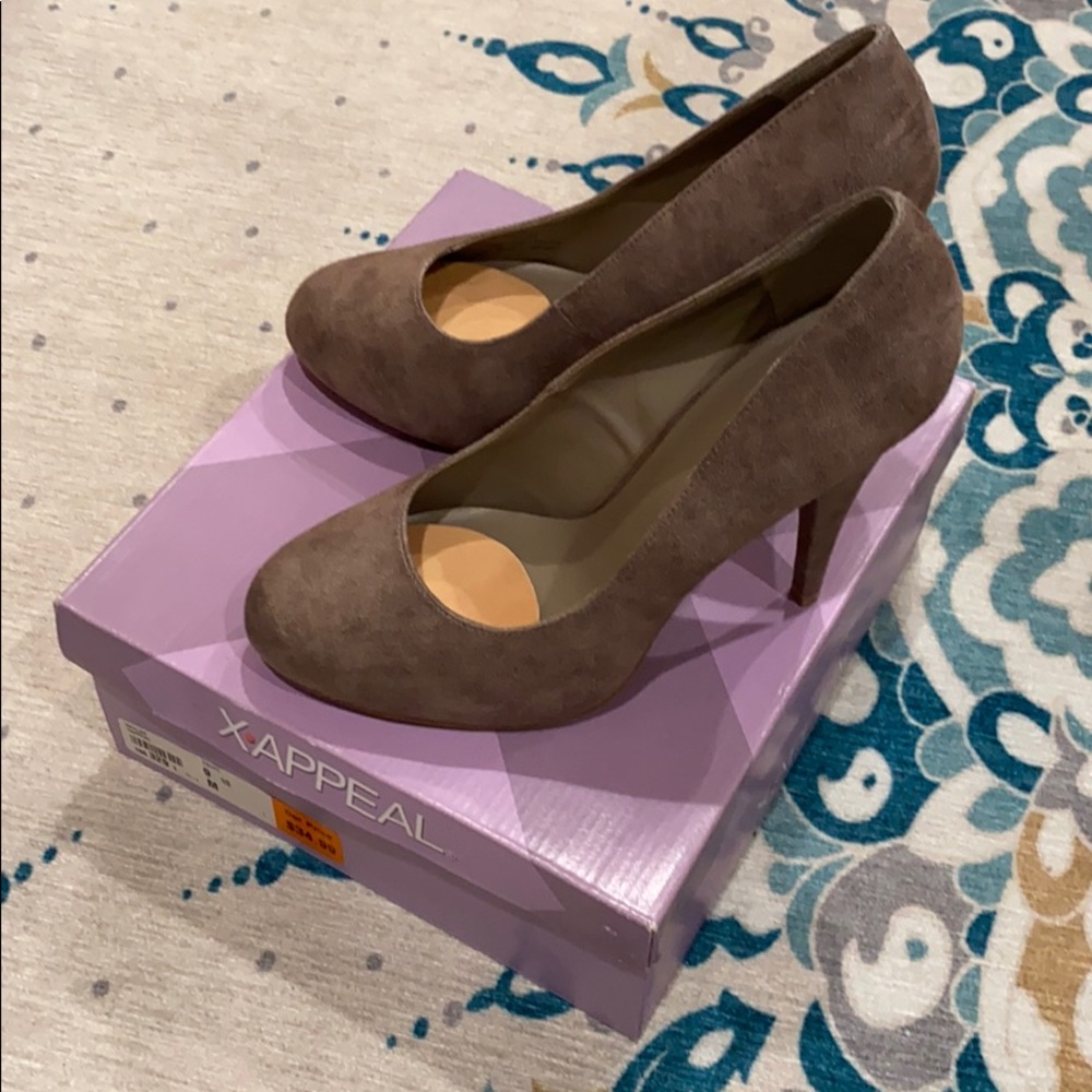 Suede Heels